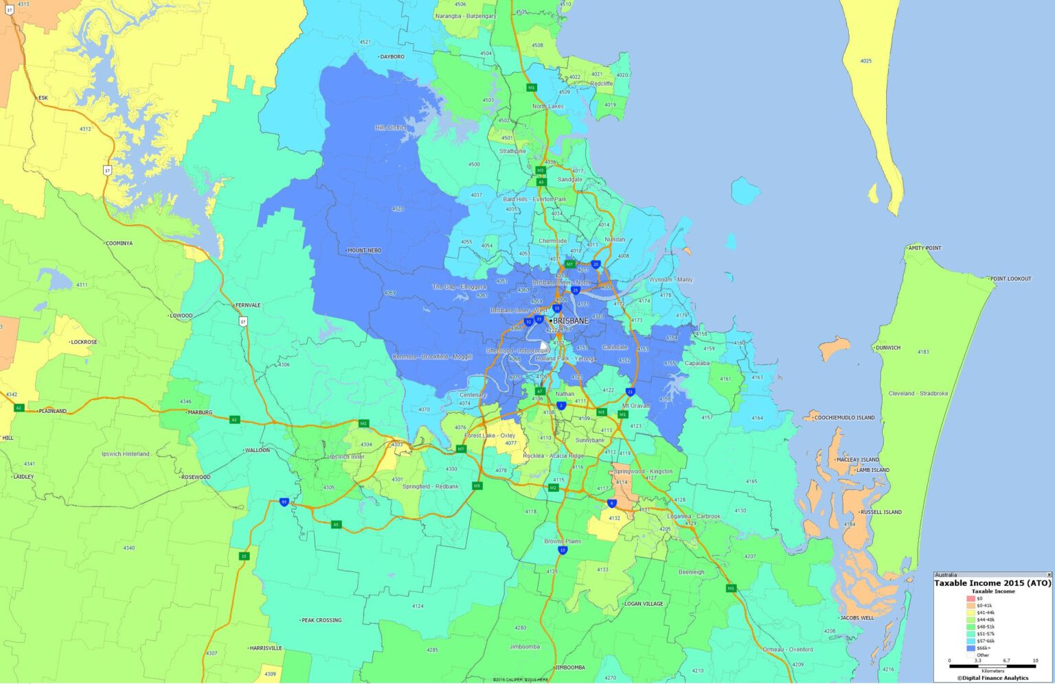 What Is The Postcode Of Brisbane